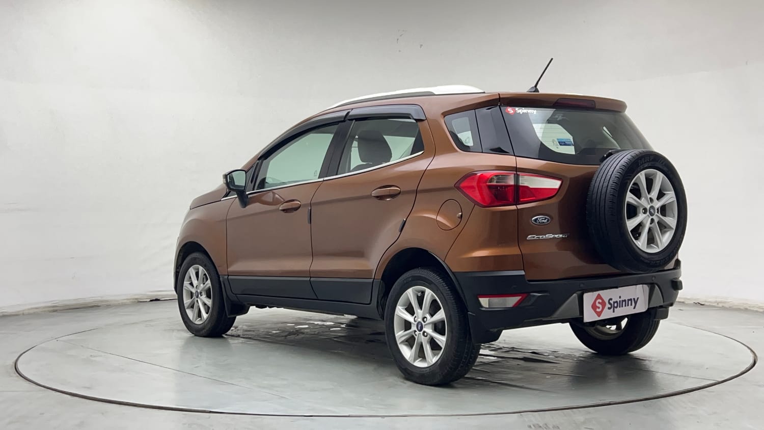 Used 2018 Ford EcoSport Titanium 1.5L Ti-VCT Petrol Manual exterior LEFT REAR CORNER VIEW