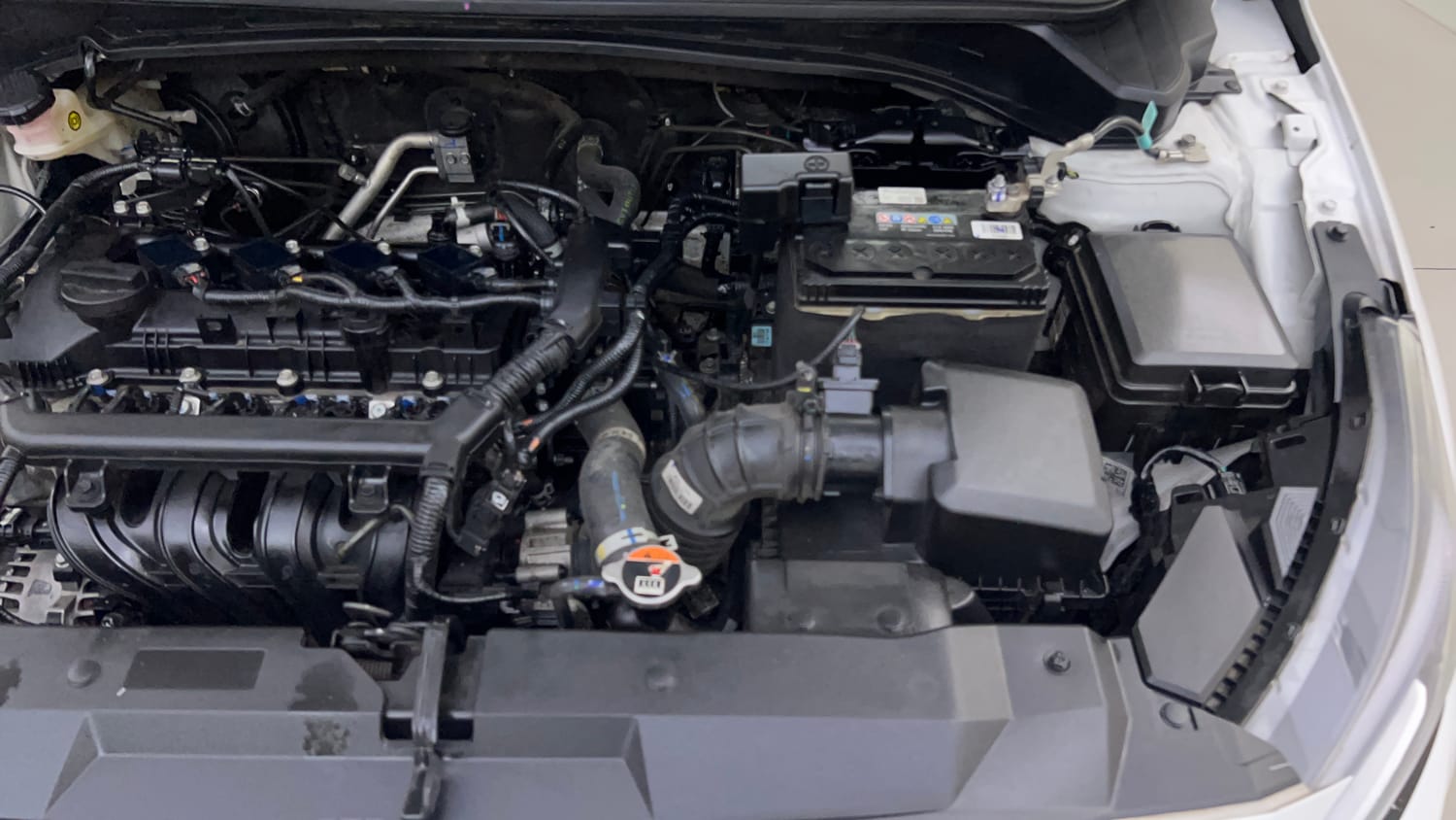 Used 2025 Hyundai New i20 Asta (O) 1.2 IVT Petrol Automatic engine ENGINE LEFT SIDE VIEW