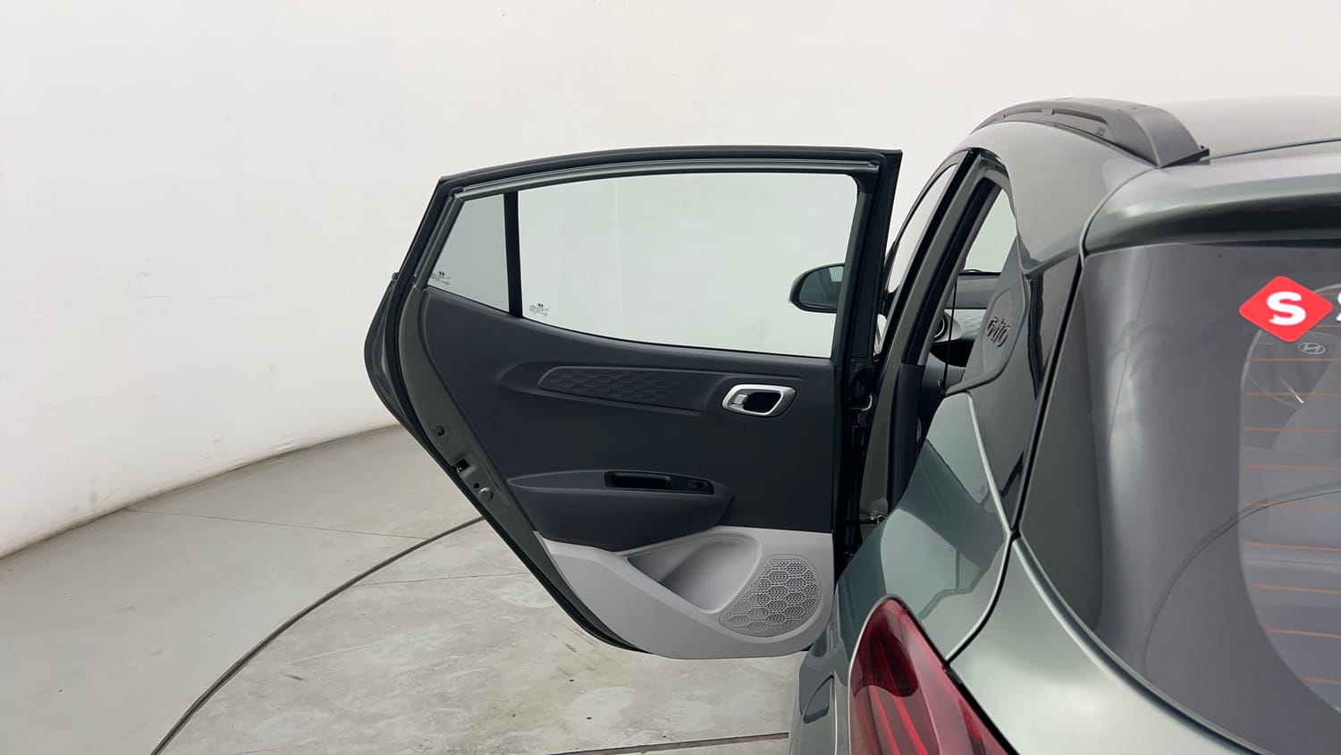 Used 2025 Hyundai Grand i10 Nios Asta 1.2 Kappa AMT Petrol Automatic interior LEFT REAR DOOR OPEN VIEW