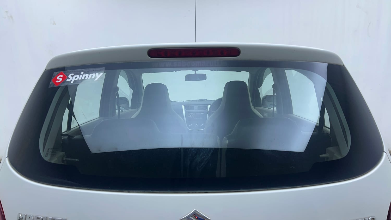 Used 2016 Maruti Suzuki Celerio VXi AMT Petrol Automatic exterior BACK WINDSHIELD VIEW