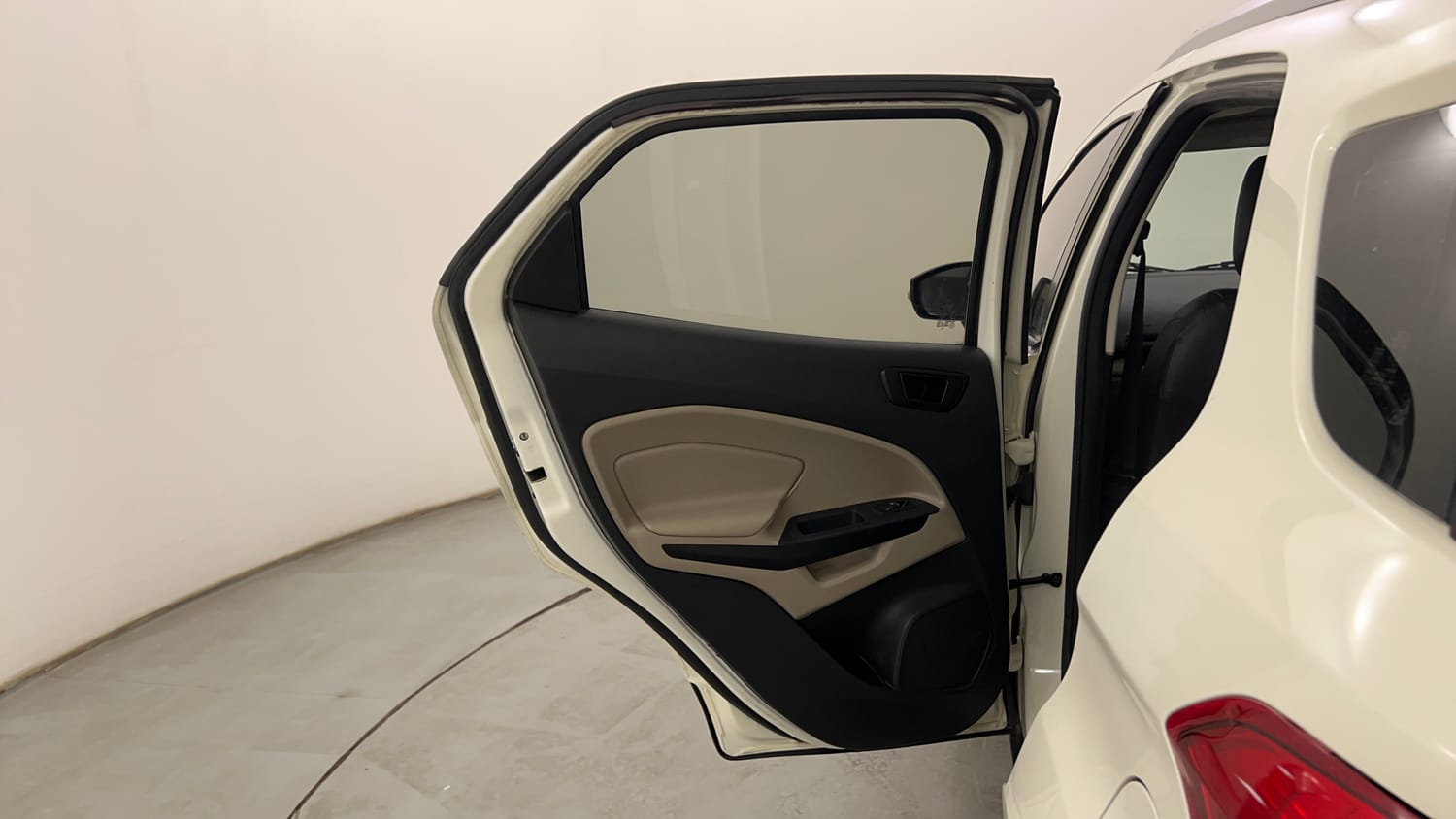 Used 2021 Ford EcoSport Trend 1.5L Ti-VCT Petrol Manual interior LEFT REAR DOOR OPEN VIEW