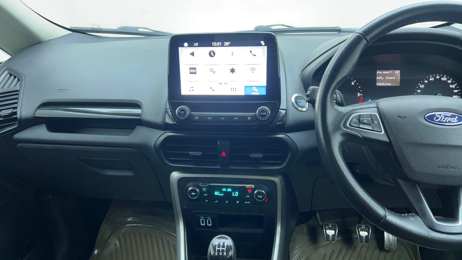 Used 2018 Ford EcoSport Titanium 1.5L TDCi Diesel Manual top_features Integrated (in-dash) music system