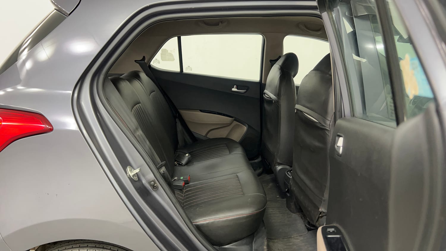 Used 2018 Hyundai Grand i10 Sportz 1.2 Kappa VTVT Petrol Manual interior RIGHT SIDE REAR DOOR CABIN VIEW