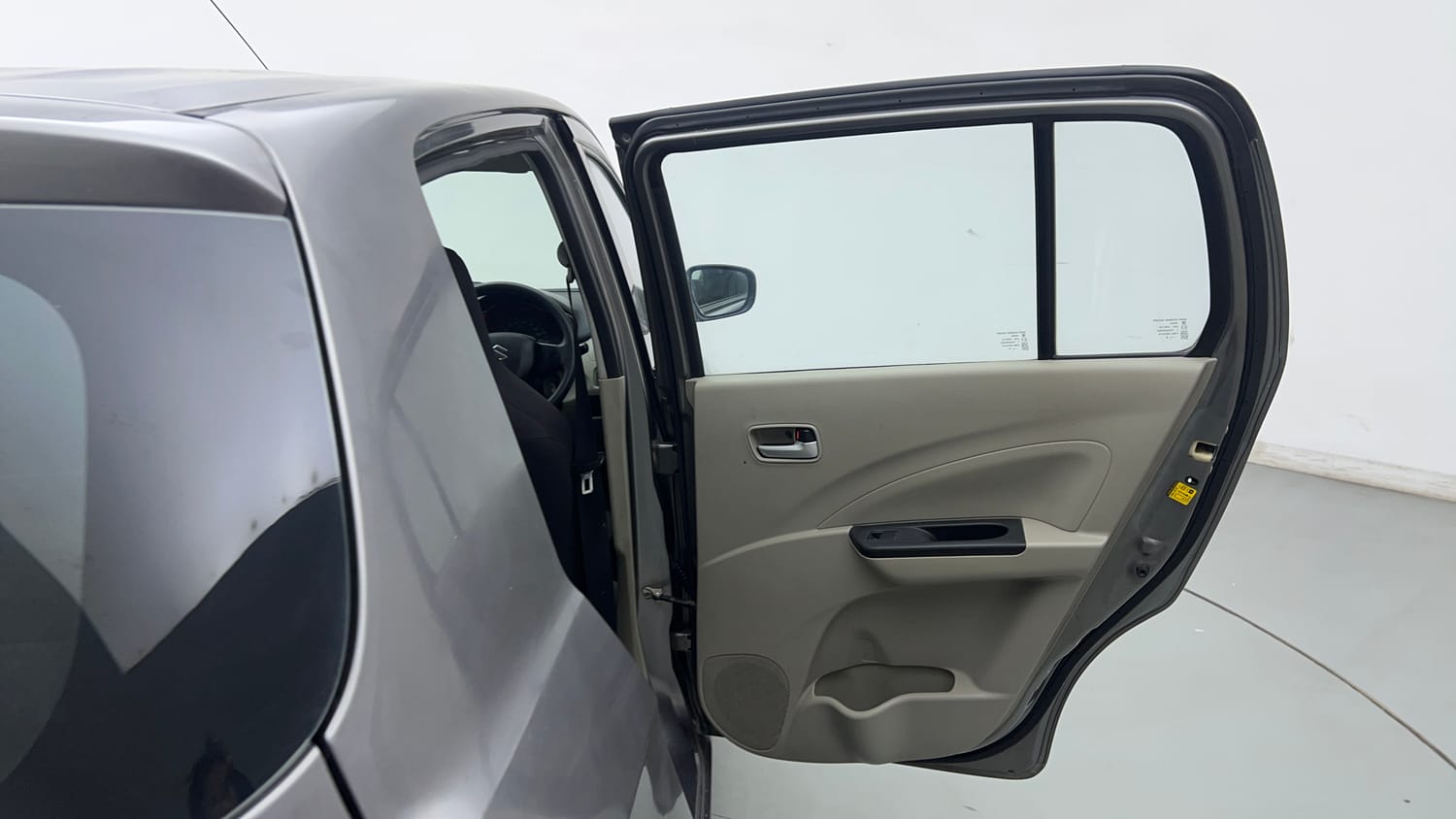 Used 2015 Maruti Suzuki Celerio VXi Petrol Manual interior RIGHT REAR DOOR OPEN VIEW