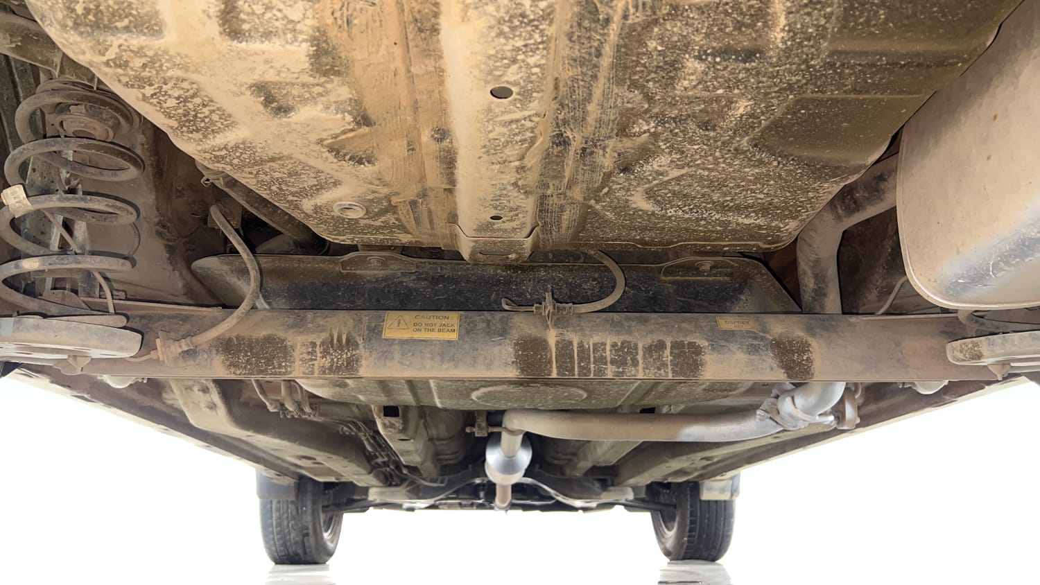 Used 2018 Tata Nexon XZA Plus Petrol Dual Tone Petrol Automatic extra REAR UNDERBODY VIEW (TAKEN FROM REAR)