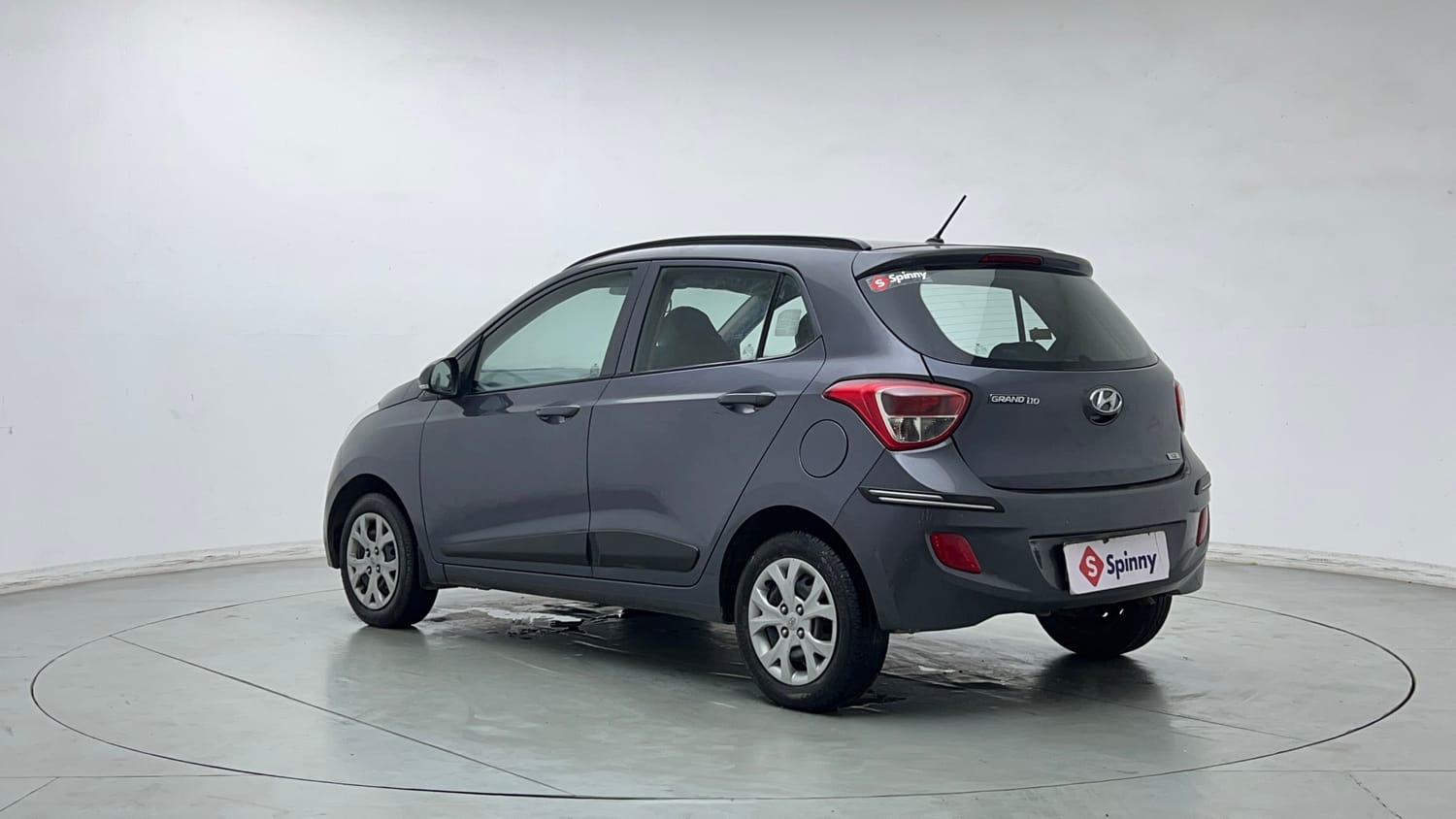 Used 2016 Hyundai Grand i10 Sportz 1.2 Kappa VTVT Petrol Manual exterior LEFT REAR CORNER VIEW