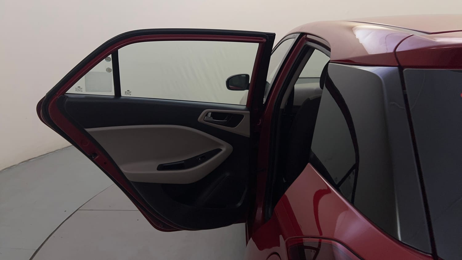 Used 2018 Hyundai Elite i20 Asta 1.2 (O) Petrol Manual interior LEFT REAR DOOR OPEN VIEW