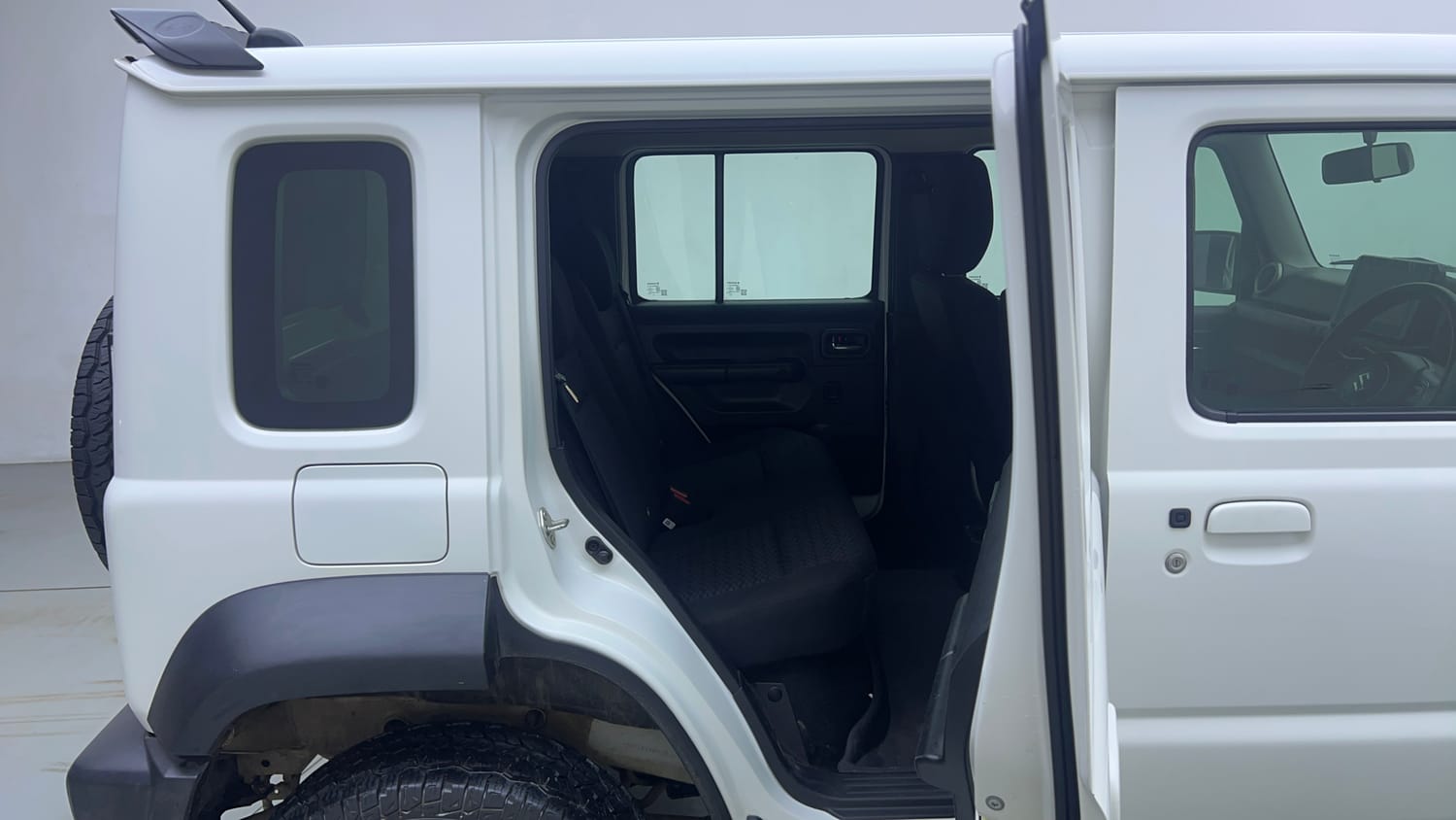 Used 2023 Maruti Suzuki Jimny Alpha AT Petrol Automatic interior RIGHT SIDE REAR DOOR CABIN VIEW