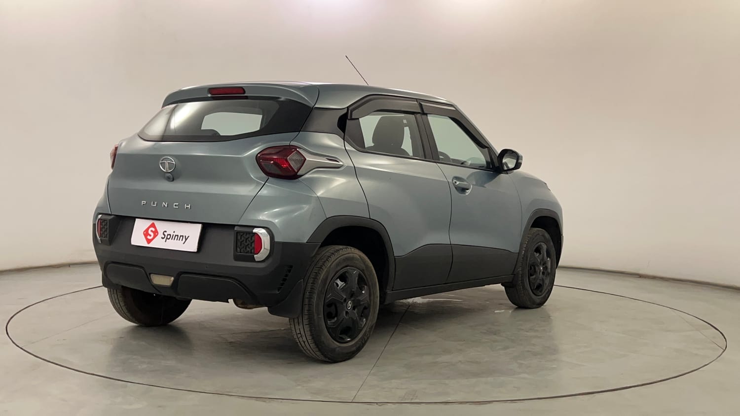 Used 2022 Tata Punch Adventure Rhythm Pack MT Petrol Manual exterior RIGHT REAR CORNER VIEW
