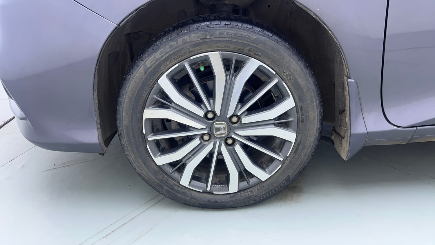 Used 2019 Honda City VX CVT Petrol Petrol Automatic tyres LEFT FRONT TYRE RIM VIEW