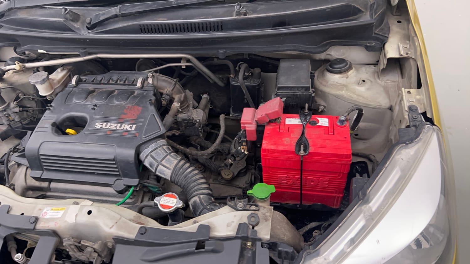 Used 2014 Maruti Suzuki Celerio VXi Petrol Manual engine ENGINE LEFT SIDE VIEW