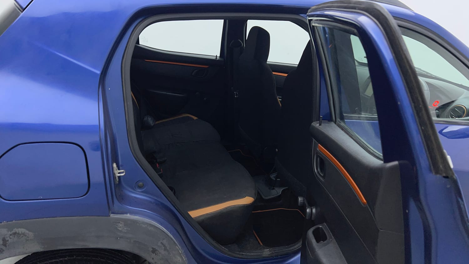 Used 2017 Renault Kwid CLIMBER 1.0 AMT Petrol Automatic interior RIGHT SIDE REAR DOOR CABIN VIEW