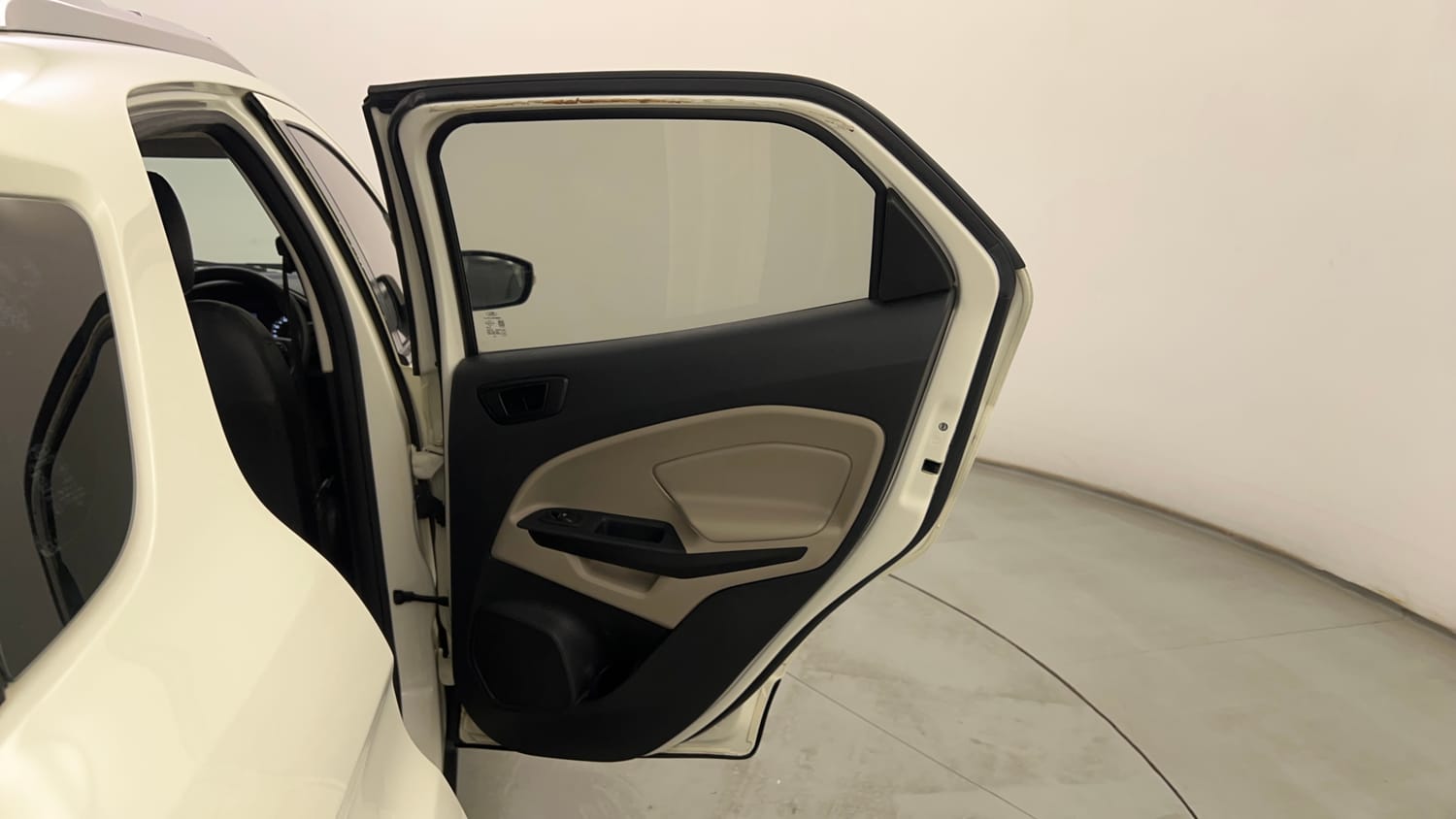 Used 2021 Ford EcoSport Trend 1.5L Ti-VCT Petrol Manual interior RIGHT REAR DOOR OPEN VIEW