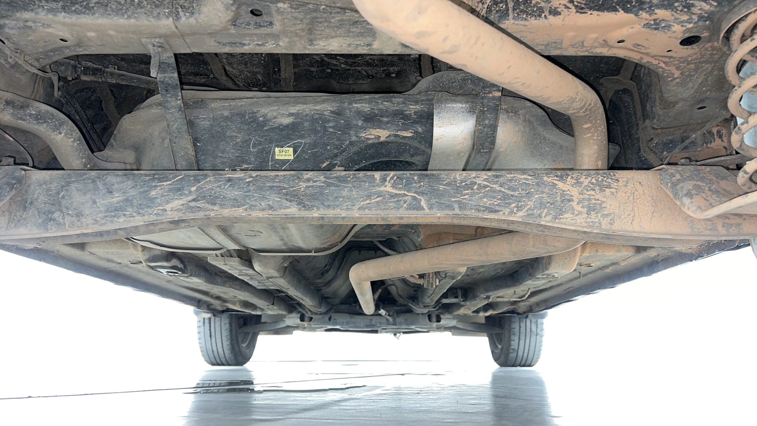 Used 2022 Hyundai Creta S 1.5 Diesel Diesel Manual extra REAR UNDERBODY VIEW (TAKEN FROM REAR)