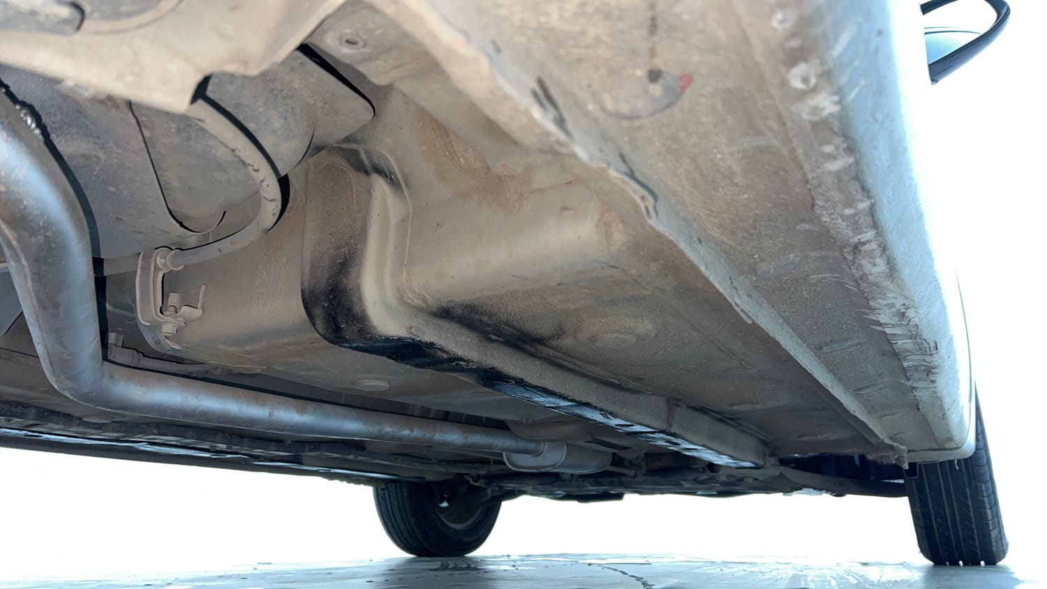 Used 2018 Hyundai Grand i10 Magna 1.2 Kappa VTVT Petrol Manual extra REAR RIGHT UNDERBODY VIEW