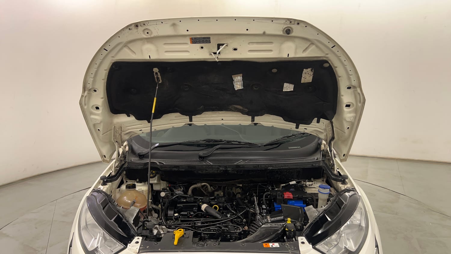 Used 2021 Ford EcoSport Trend 1.5L Ti-VCT Petrol Manual engine ENGINE & BONNET OPEN FRONT VIEW