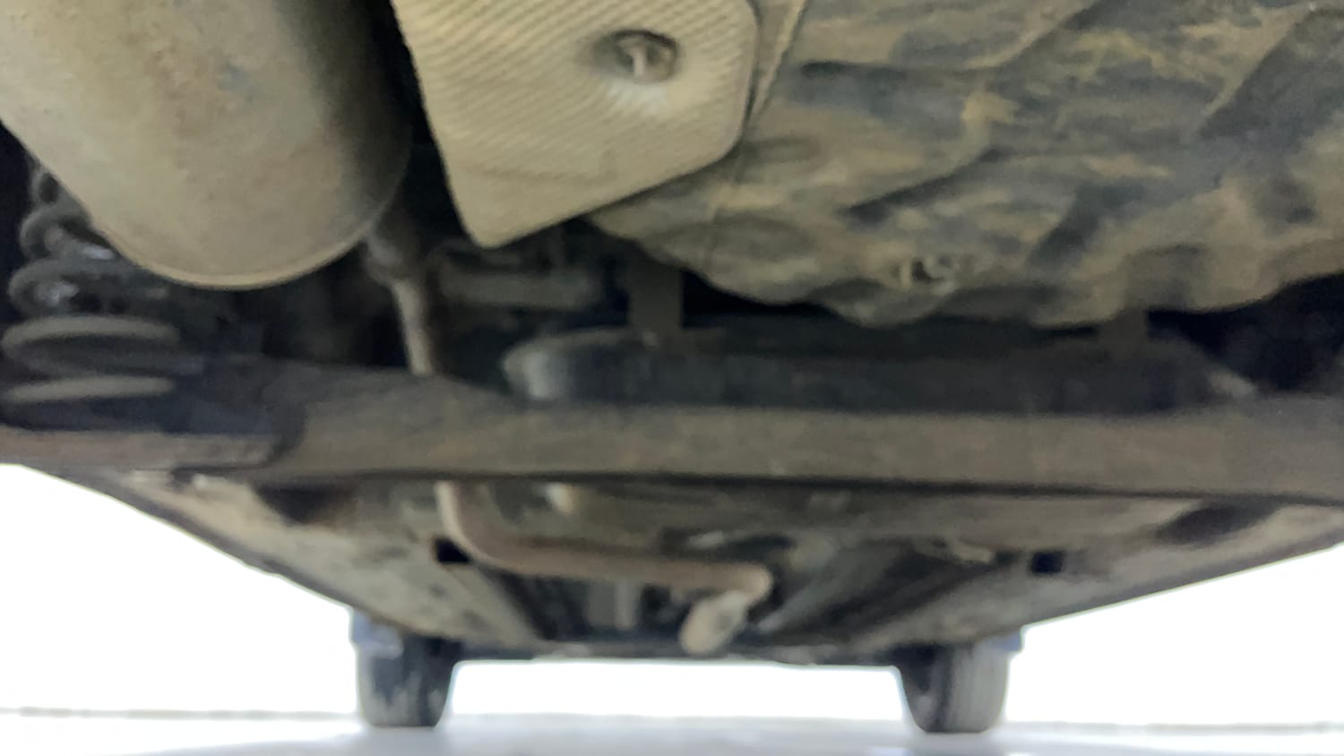 Used 2021 Renault Kiger RXZ 1.0 Turbo MT Petrol Manual extra REAR UNDERBODY VIEW (TAKEN FROM REAR)