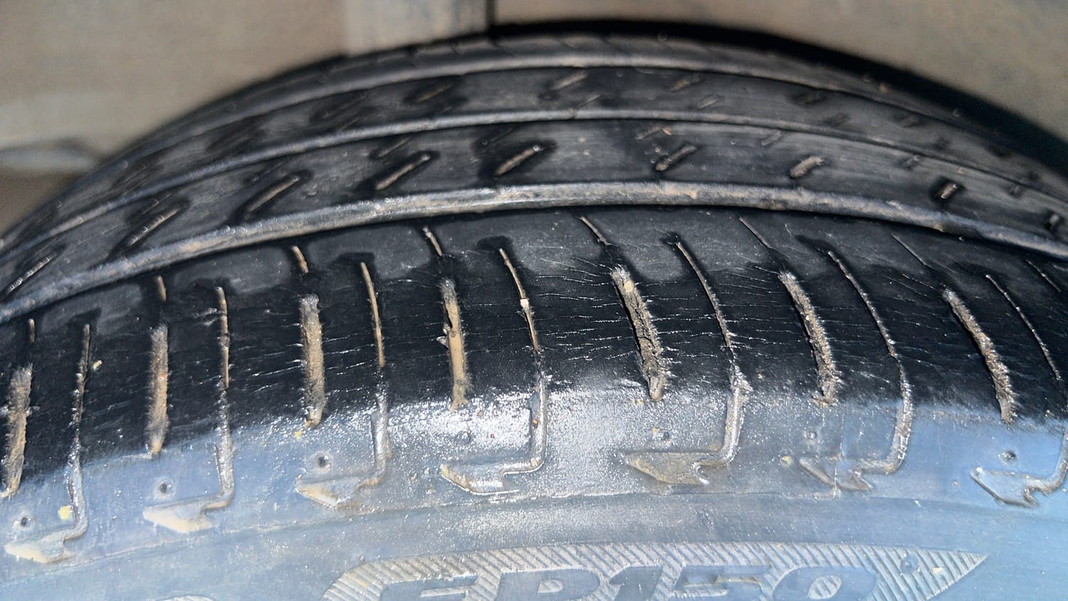 Used 2019 Honda City VX CVT Petrol Petrol Automatic tyres RIGHT REAR TYRE TREAD VIEW
