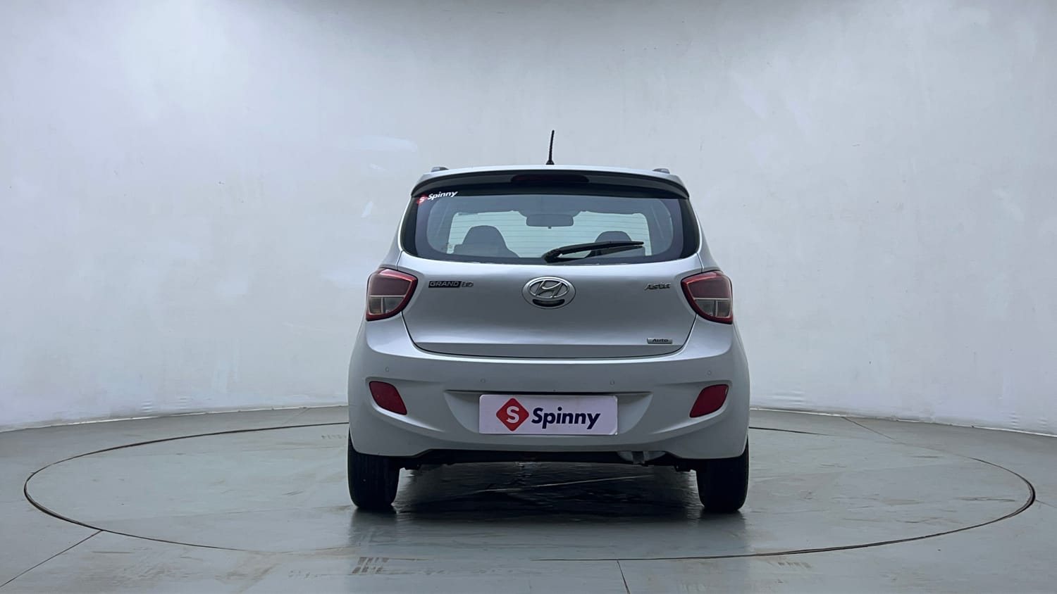 Used 2014 Hyundai Grand i10 Asta AT 1.2 Kappa VTVT Petrol Automatic exterior BACK VIEW