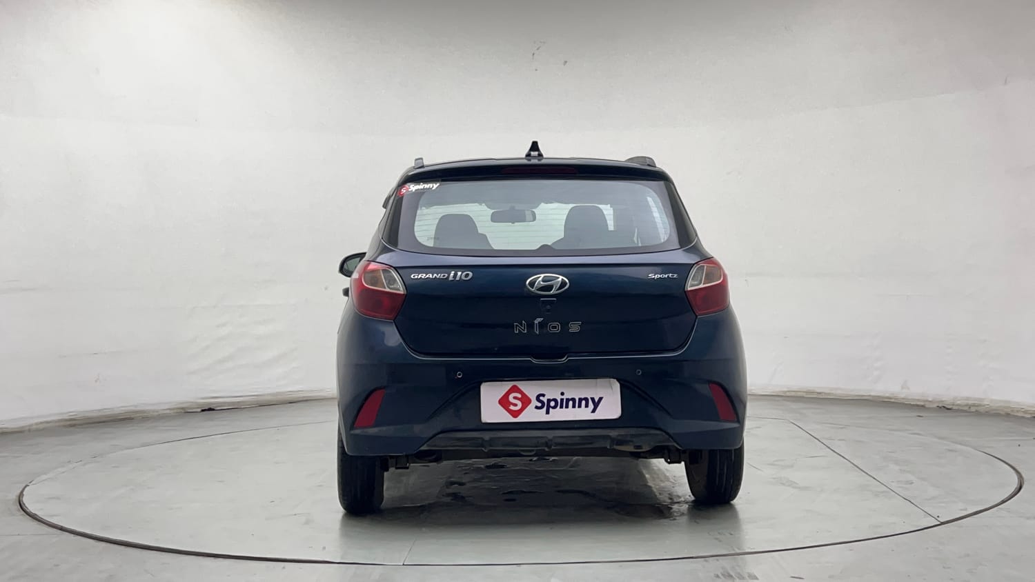 Used 2020 Hyundai Grand i10 Nios Sportz 1.2 Kappa VTVT Petrol Manual exterior BACK VIEW
