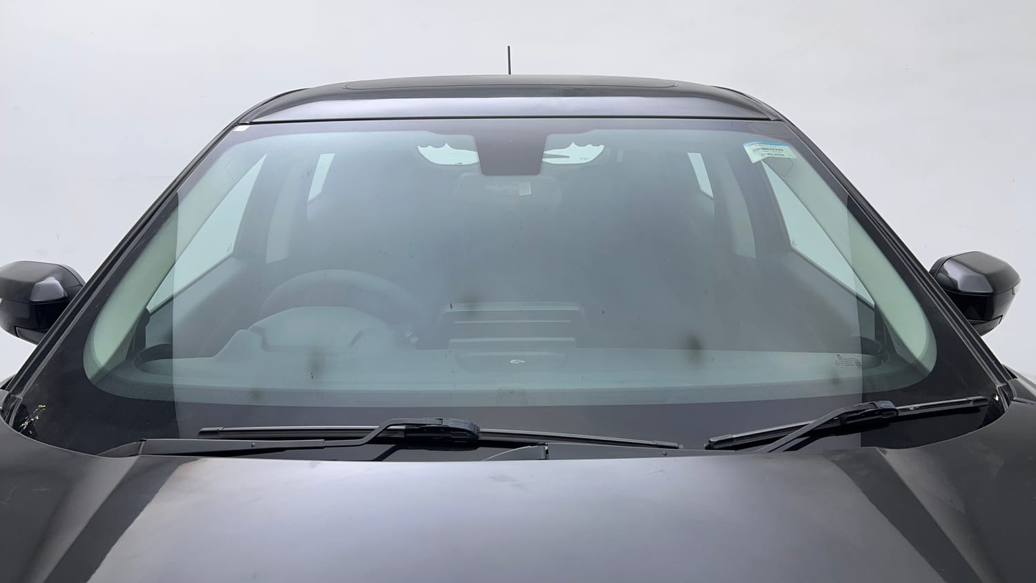 Used 2022 Tata Harrier XTA Plus Dark Edition Diesel Automatic exterior FRONT WINDSHIELD VIEW