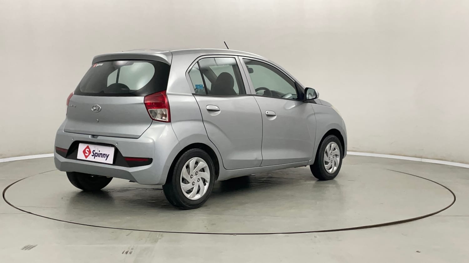Used 2020 Hyundai New Santro 1.1 Sportz Petrol + CNG (outside fitted) Petrol+cng Manual exterior RIGHT REAR CORNER VIEW