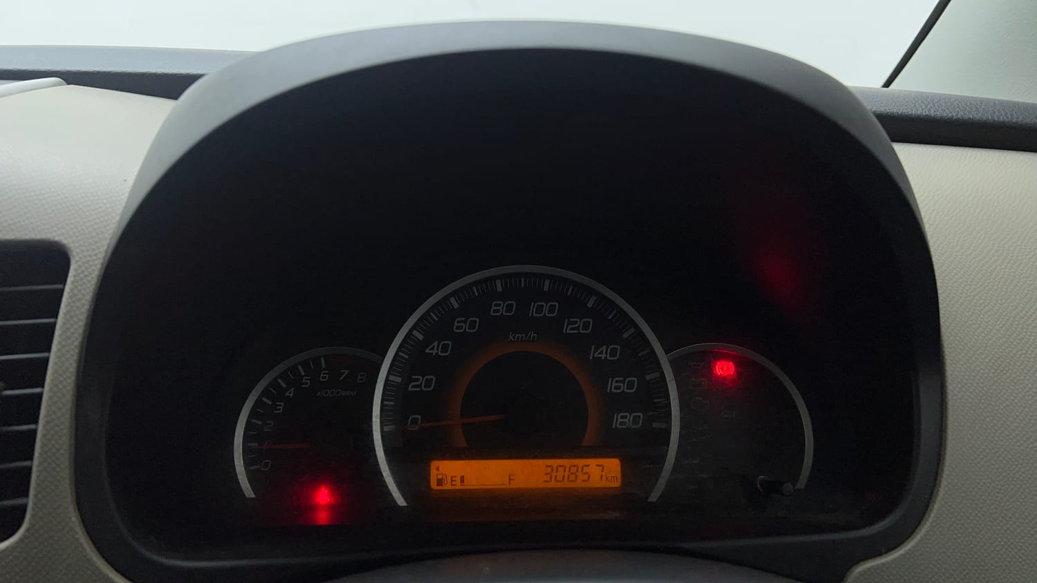 Used 2016 Maruti Suzuki Wagon R VXI Petrol Manual interior CLUSTERMETER VIEW
