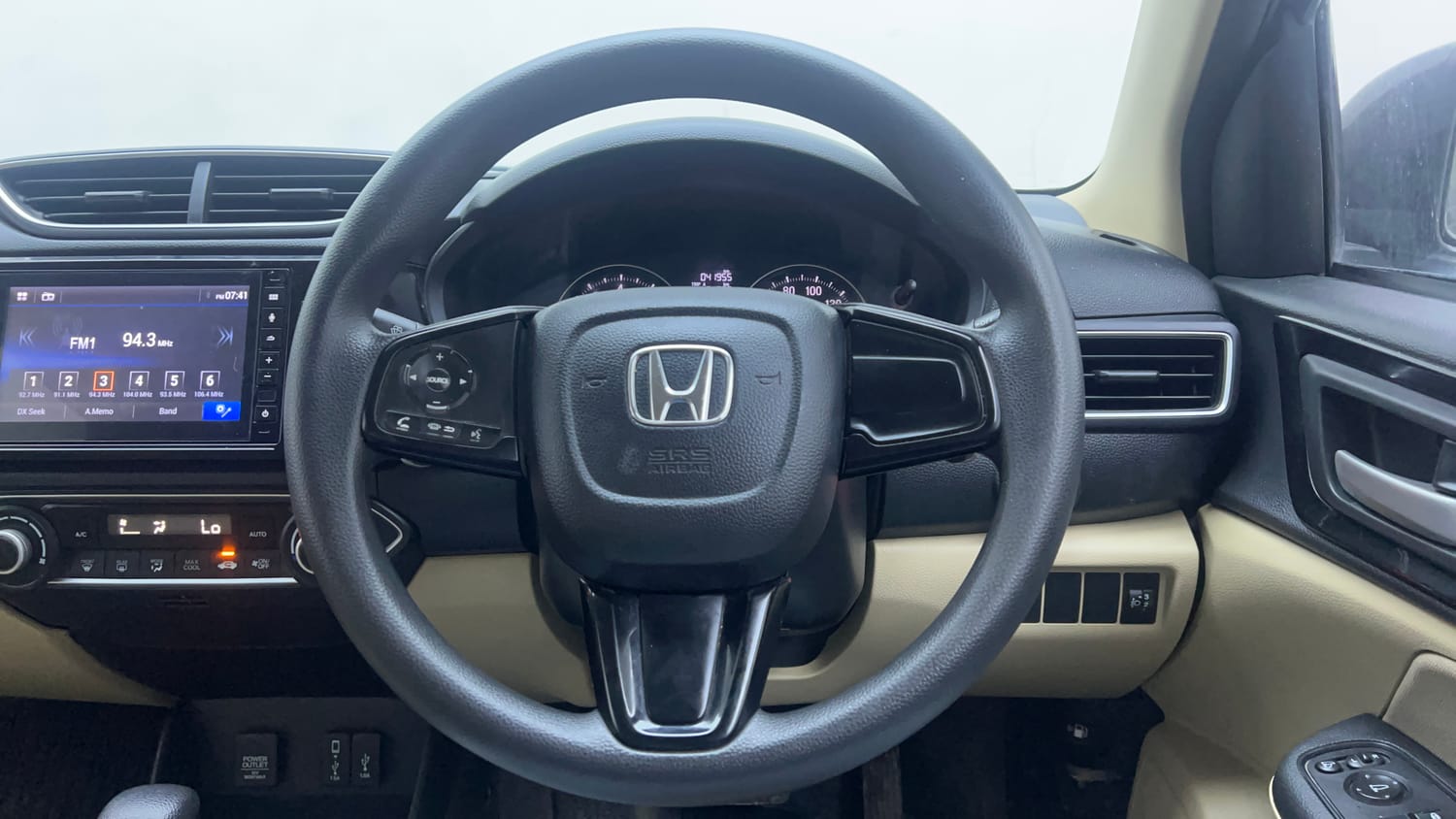 Used 2020 Honda Amaze 1.2 VX CVT Petrol Petrol Automatic interior STEERING VIEW