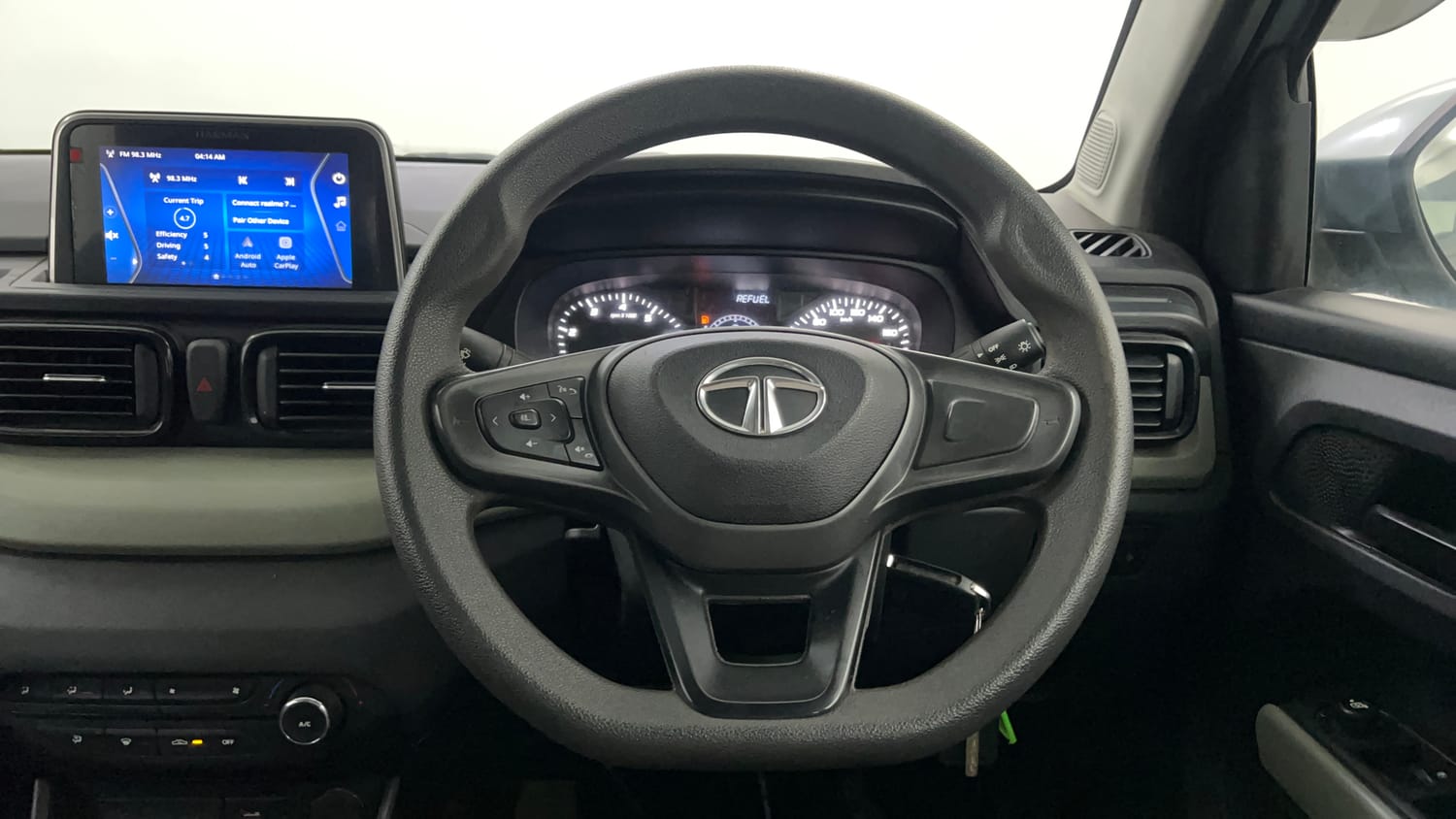 Used 2022 Tata Punch Adventure Rhythm Pack MT Petrol Manual interior STEERING VIEW