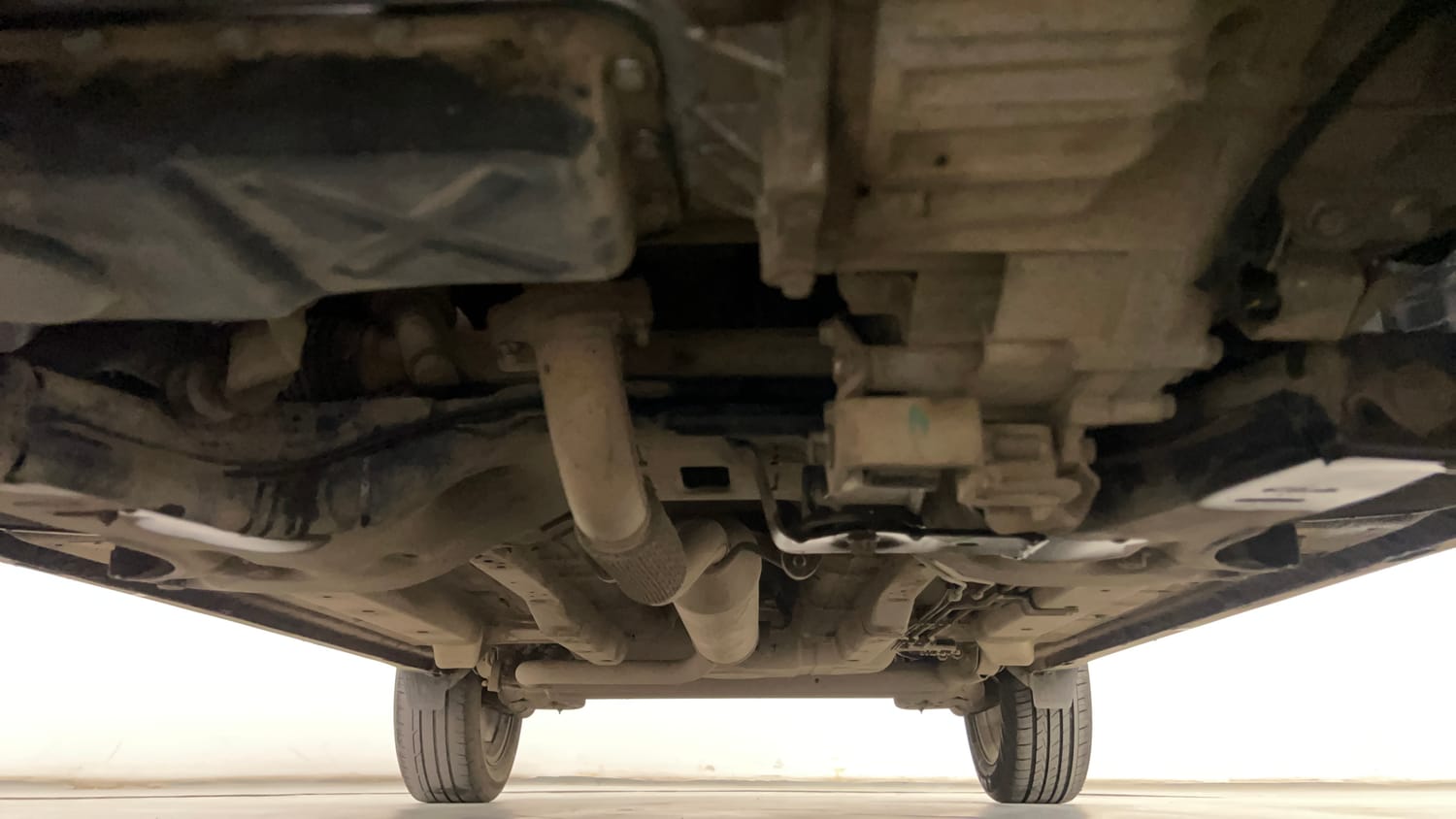 Used 2019 Tata Nexon XZA Plus Diesel Diesel Automatic extra FRONT LEFT UNDERBODY VIEW