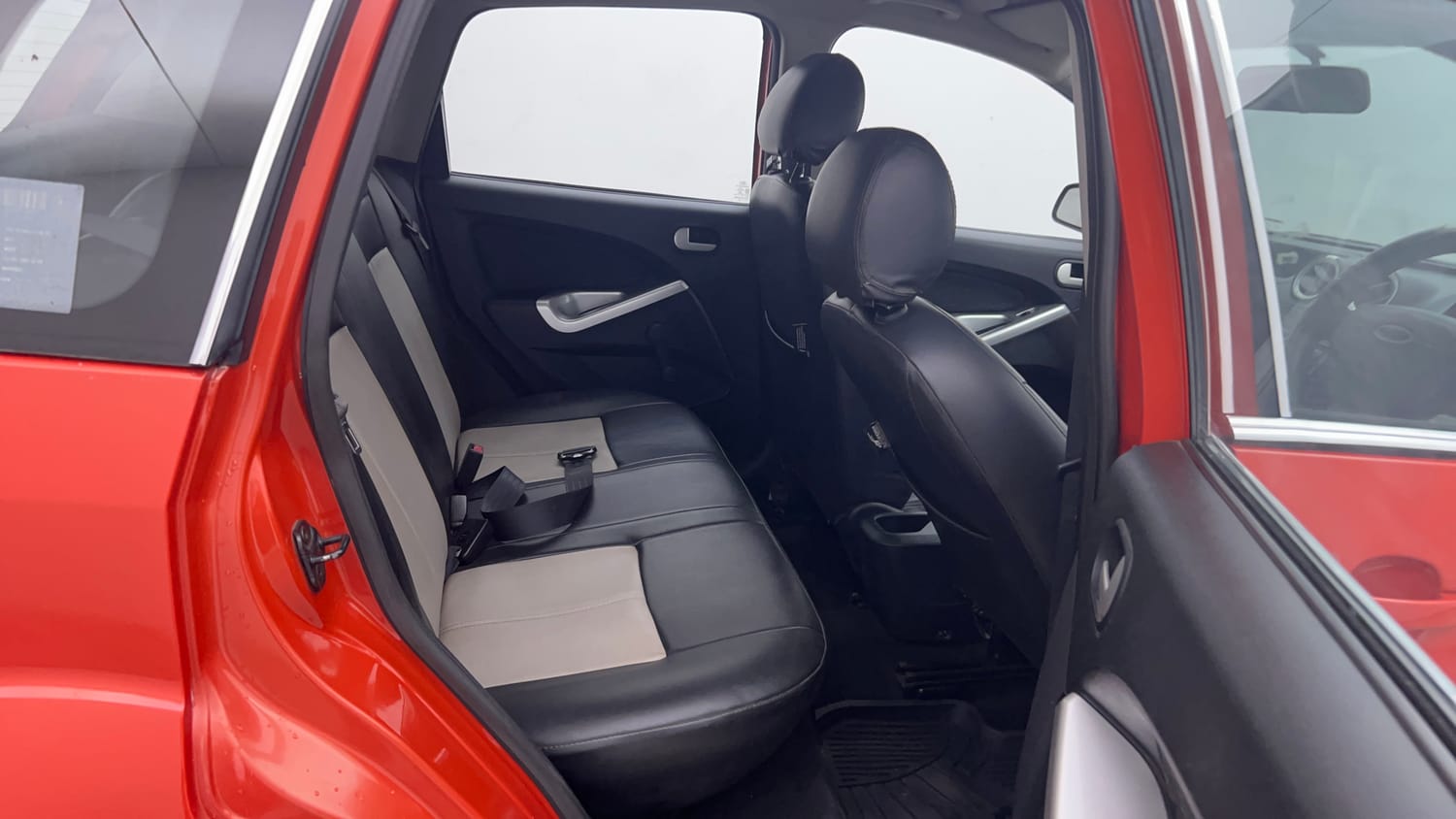 Used 2015 Ford Figo Duratec Petrol ZXI 1.2 Petrol Manual interior RIGHT SIDE REAR DOOR CABIN VIEW