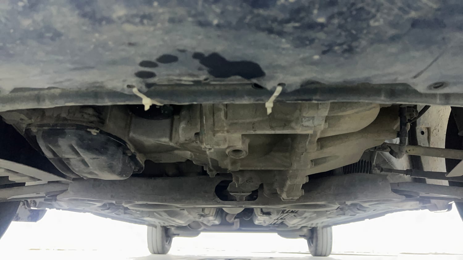 Used 2019 Datsun Go Plus T Petrol Manual extra FRONT LEFT UNDERBODY VIEW