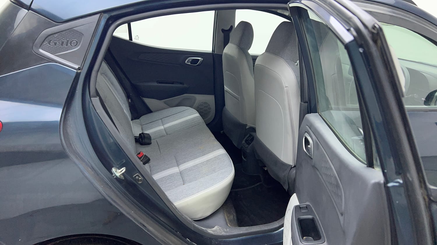 Used 2020 Hyundai Grand i10 Nios Sportz 1.2 Kappa VTVT Petrol Manual interior RIGHT SIDE REAR DOOR CABIN VIEW