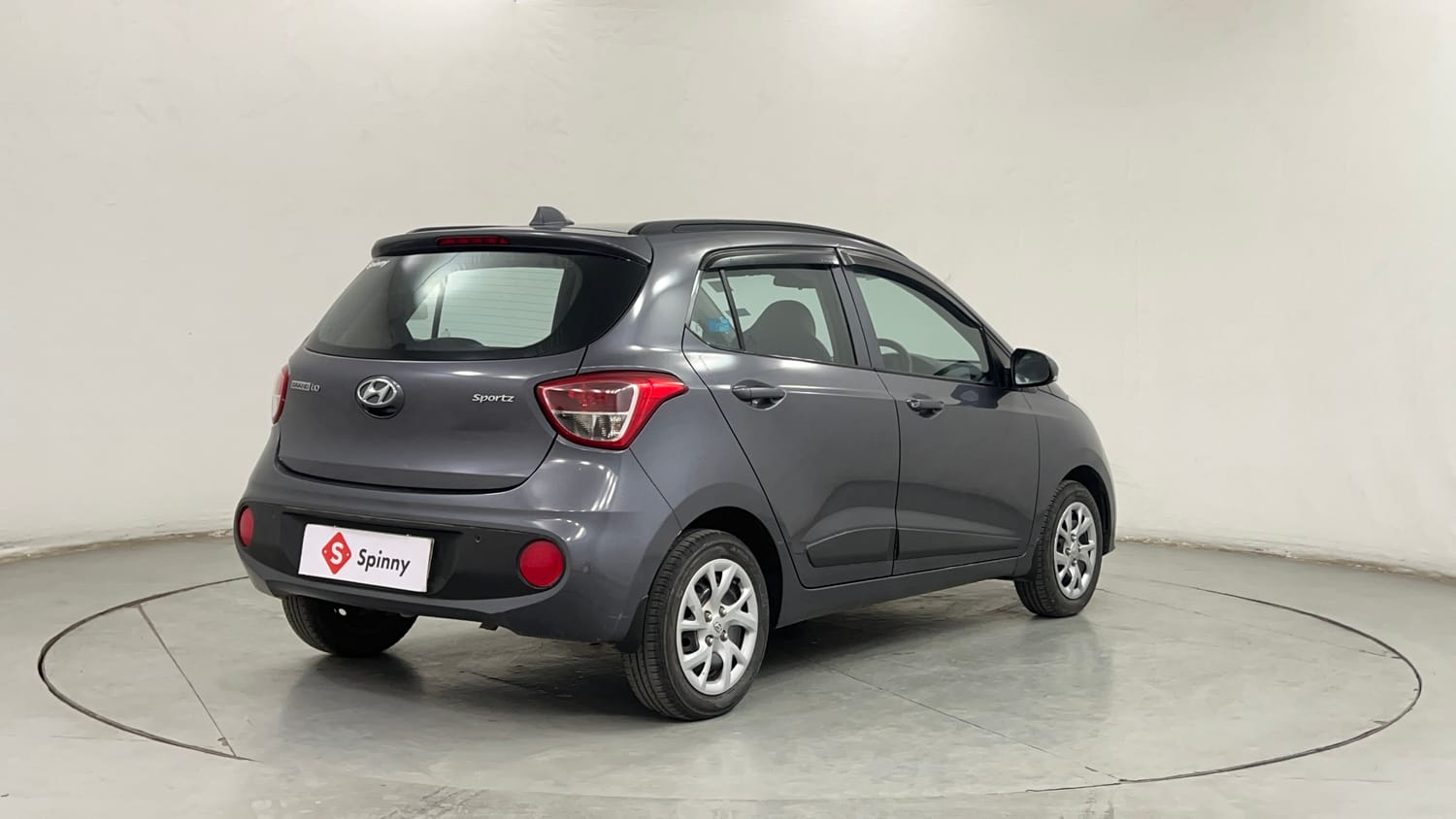 Used 2018 Hyundai Grand i10 Sportz 1.2 Kappa VTVT Petrol Manual exterior RIGHT REAR CORNER VIEW