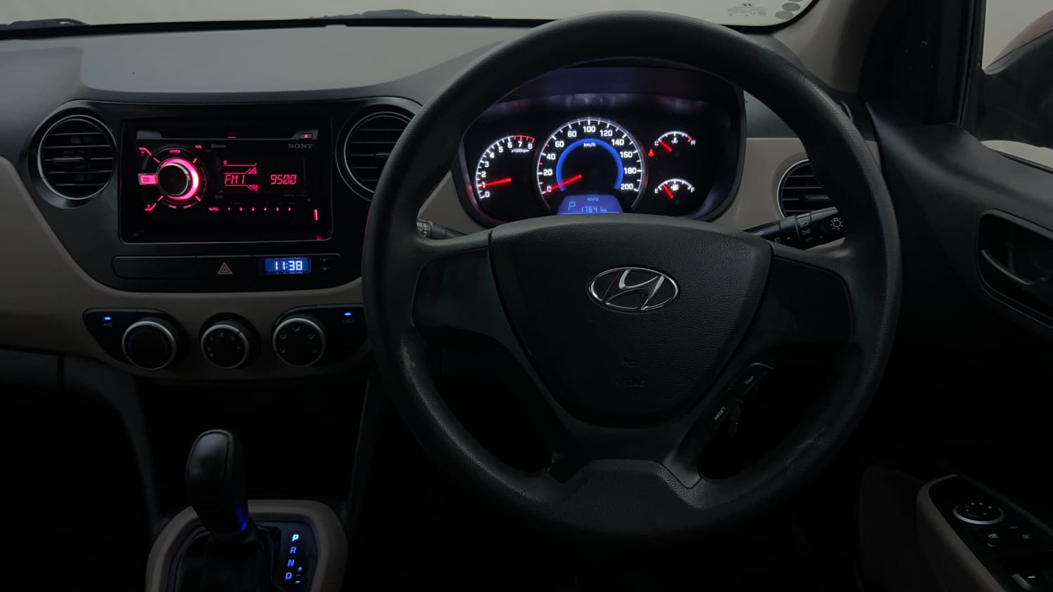 Used 2017 Hyundai Grand i10 Magna AT 1.2 Kappa VTVT Petrol Automatic interior STEERING VIEW