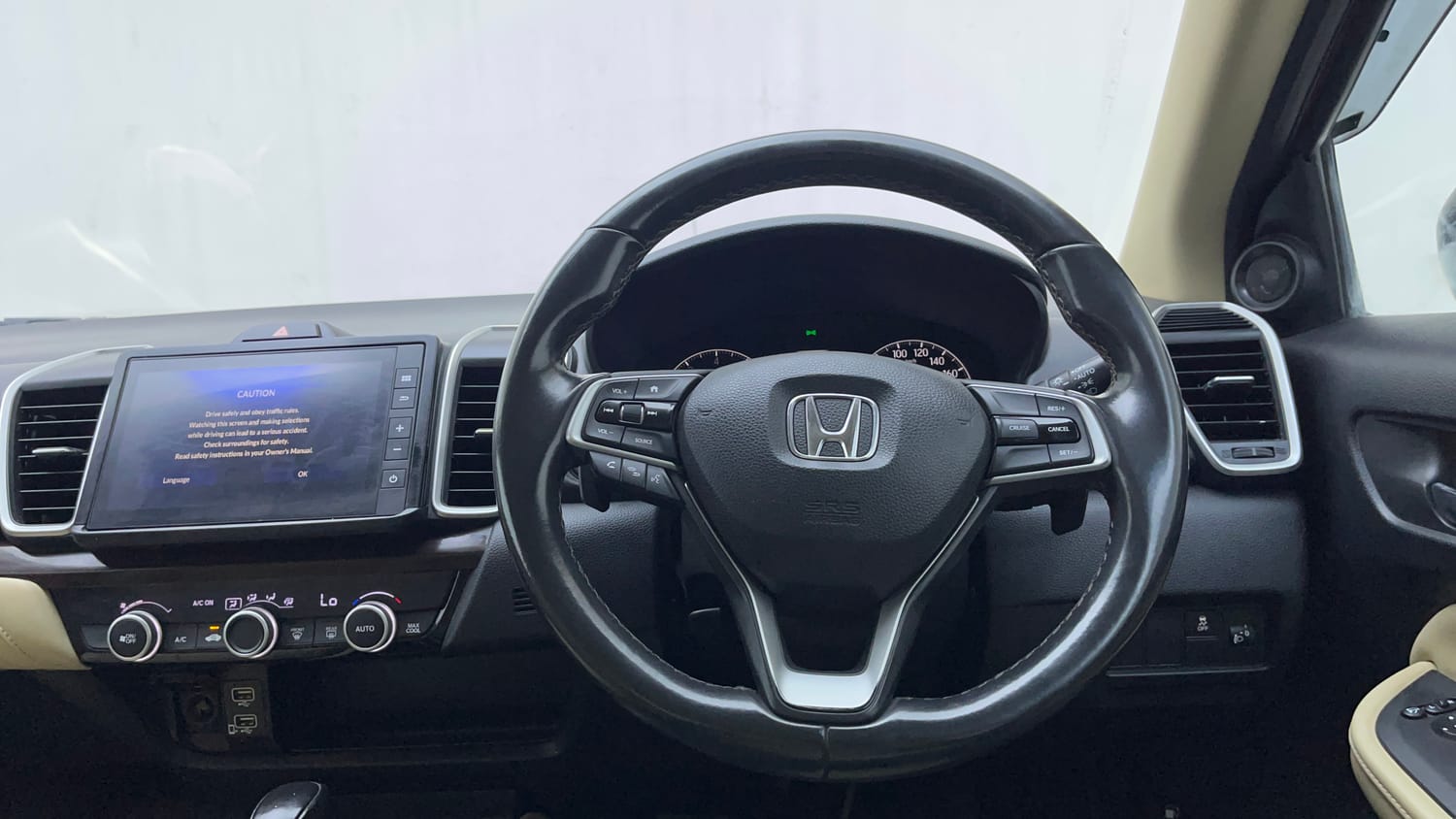 Used 2022 Honda City ZX CVT Petrol Petrol Automatic interior STEERING VIEW