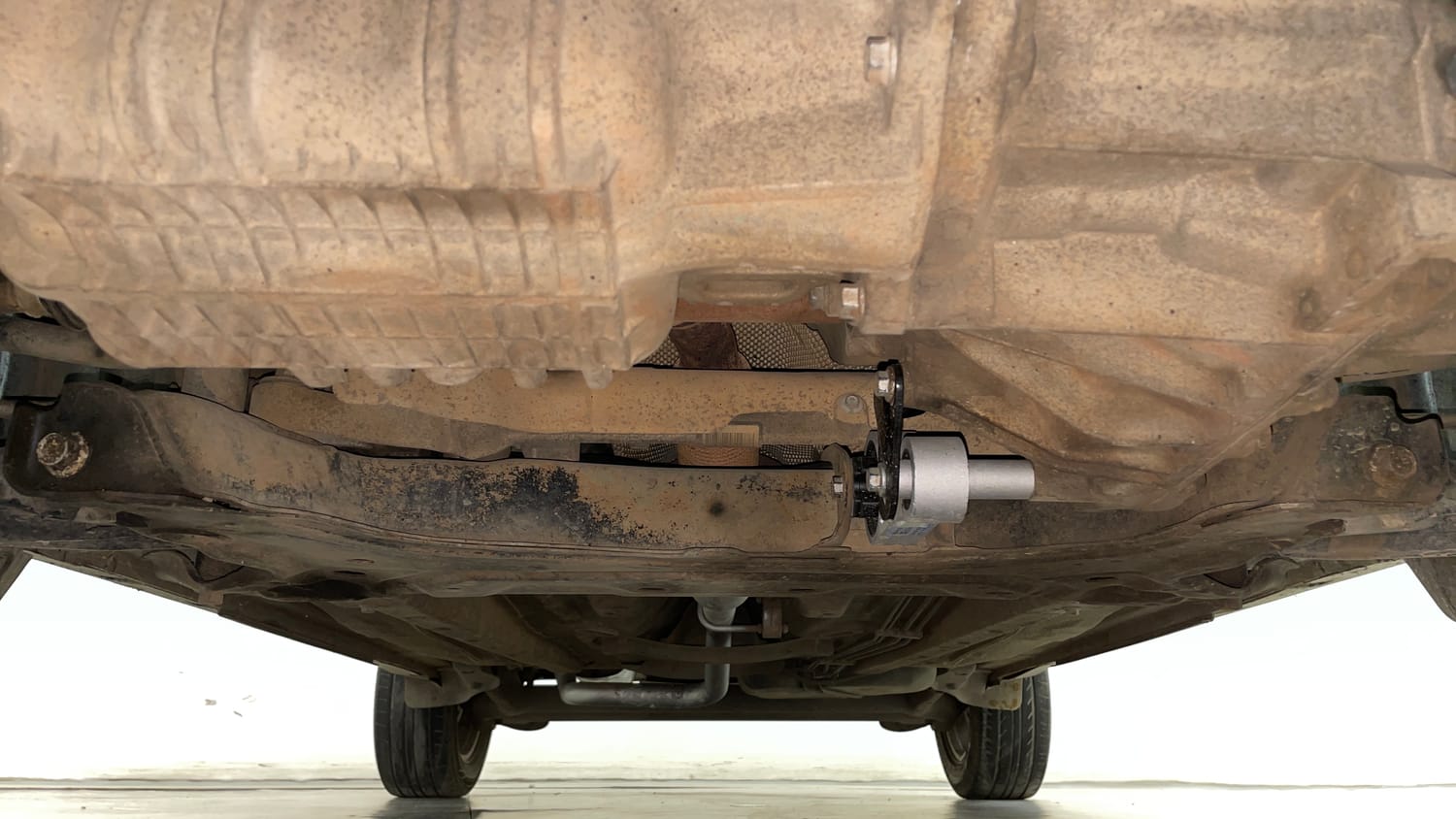 Used 2013 Ford EcoSport Titanium 1.5 Ti-VCT Petrol Manual extra FRONT LEFT UNDERBODY VIEW