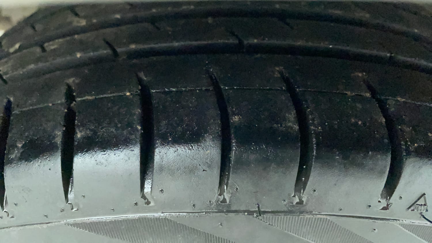 Used 2016 Hyundai Xcent S 1.2 Petrol Manual tyres RIGHT REAR TYRE TREAD VIEW