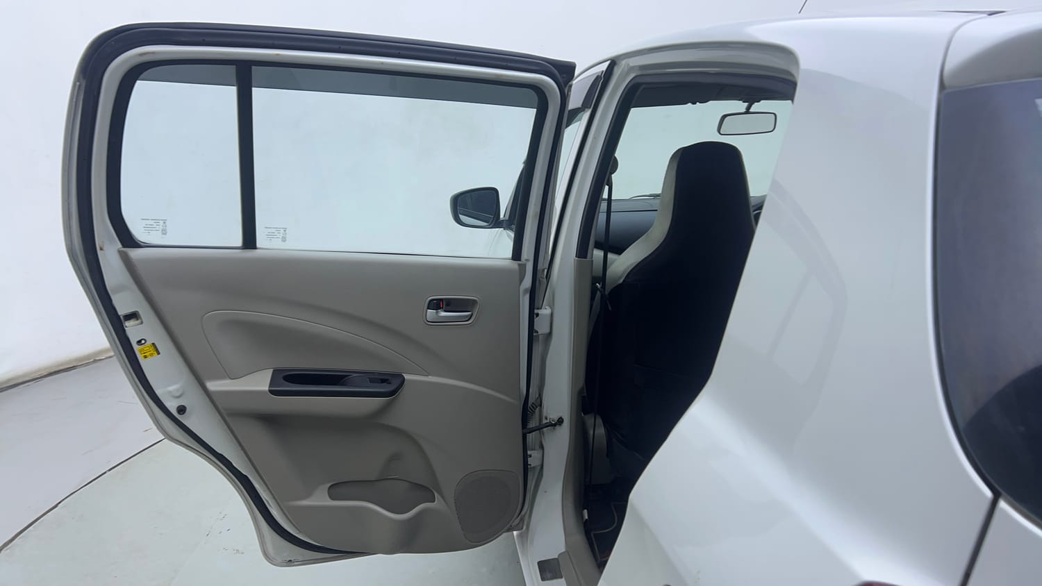 Used 2016 Maruti Suzuki Celerio VXi AMT Petrol Automatic interior LEFT REAR DOOR OPEN VIEW