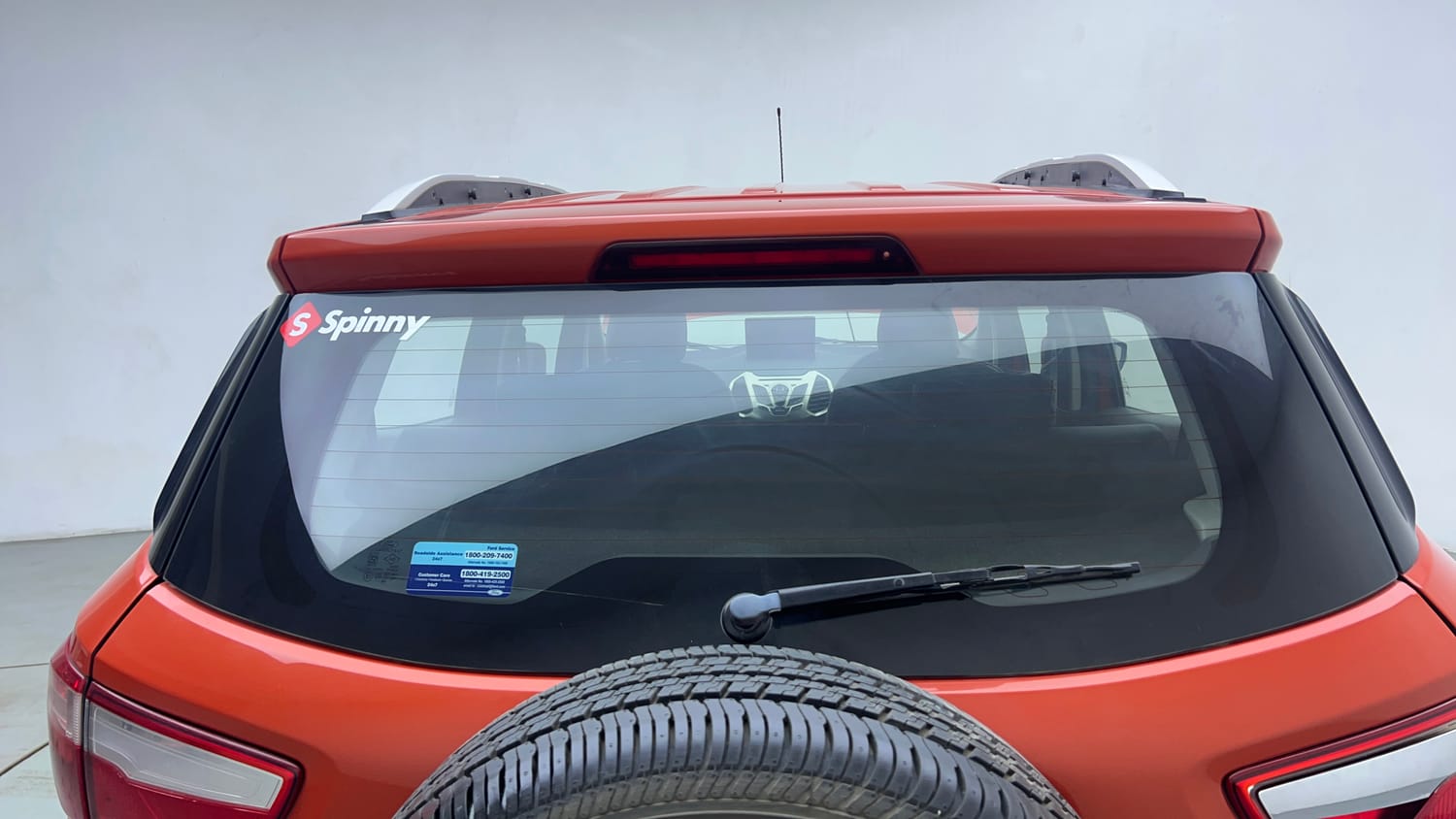 Used 2017 Ford EcoSport Titanium 1.5L Ti-VCT Petrol Manual exterior BACK WINDSHIELD VIEW