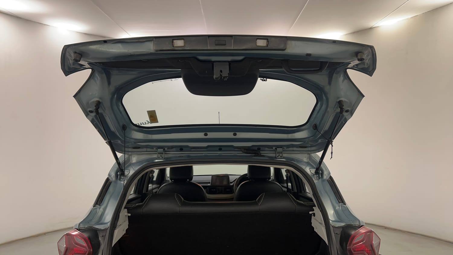 Used 2022 Tata Punch Adventure Rhythm Pack MT Petrol Manual interior DICKY DOOR OPEN VIEW