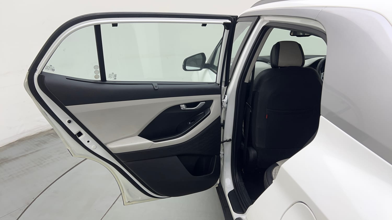 Used 2023 Hyundai Creta SX 1.5 Petrol Petrol Manual interior LEFT REAR DOOR OPEN VIEW
