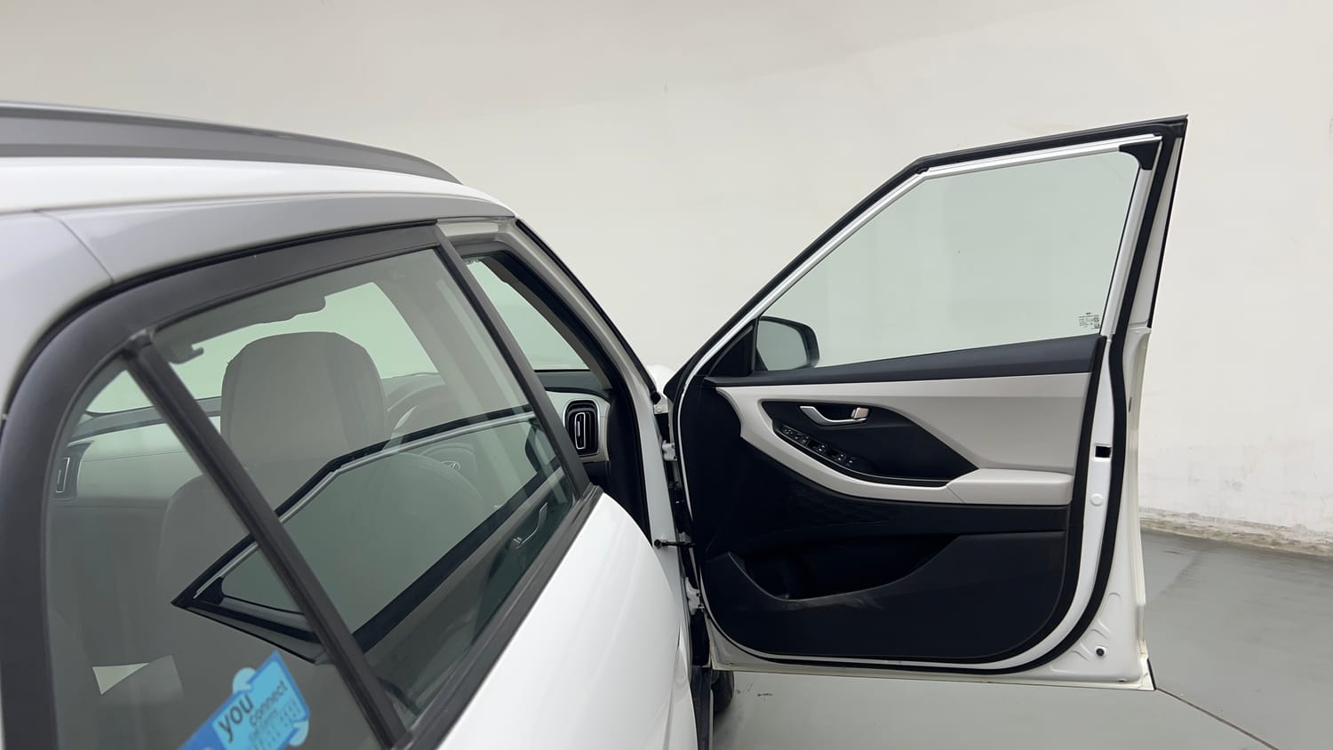 Used 2023 Hyundai Creta SX 1.5 Petrol Petrol Manual interior RIGHT FRONT DOOR OPEN VIEW