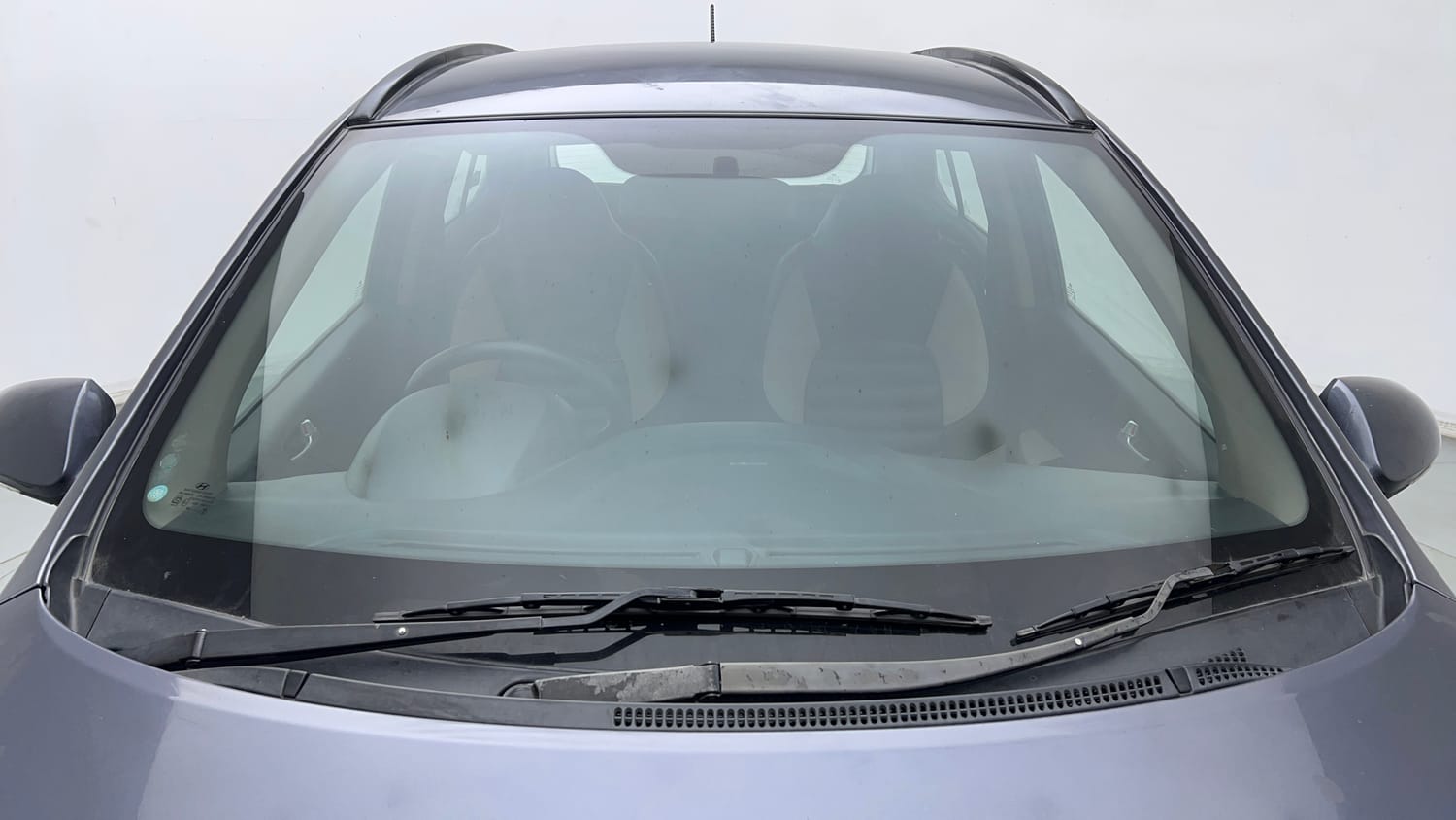 Used 2016 Hyundai Grand i10 Sportz 1.2 Kappa VTVT Petrol Manual exterior FRONT WINDSHIELD VIEW