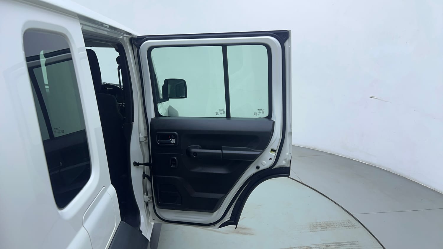 Used 2023 Maruti Suzuki Jimny Alpha AT Petrol Automatic interior RIGHT REAR DOOR OPEN VIEW
