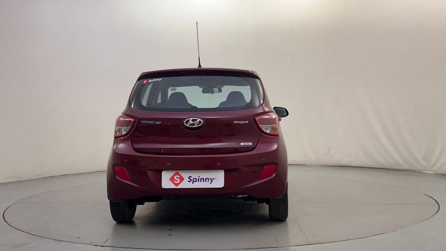 Used 2017 Hyundai Grand i10 Magna AT 1.2 Kappa VTVT Petrol Automatic exterior BACK VIEW