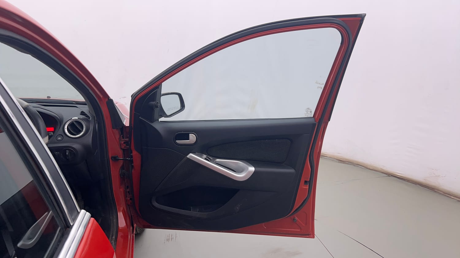Used 2015 Ford Figo Duratec Petrol ZXI 1.2 Petrol Manual interior RIGHT FRONT DOOR OPEN VIEW