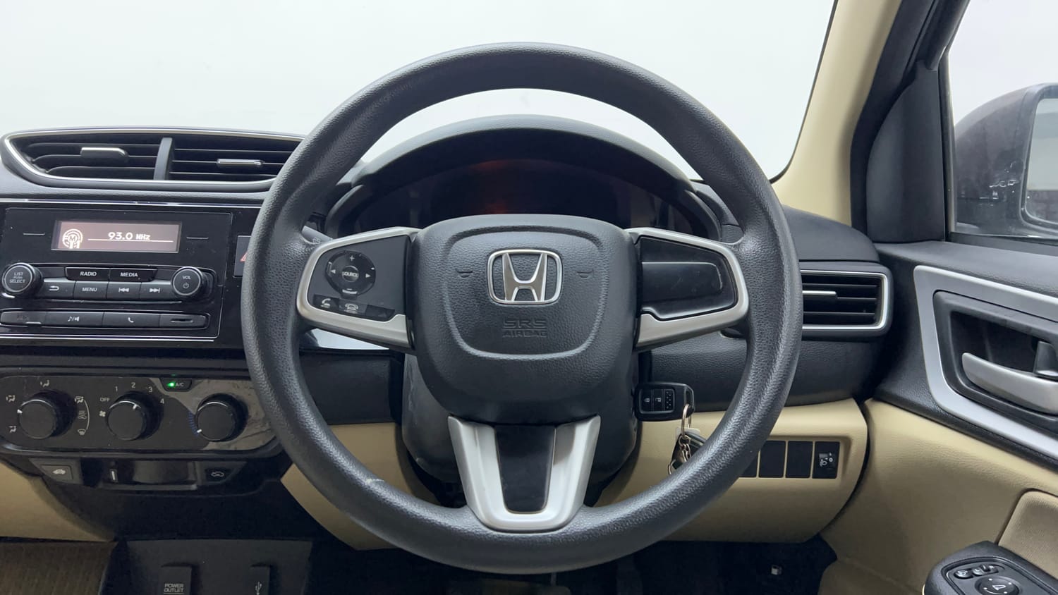 Used 2022 Honda Amaze S MT 1.2 Petrol Petrol Manual interior STEERING VIEW