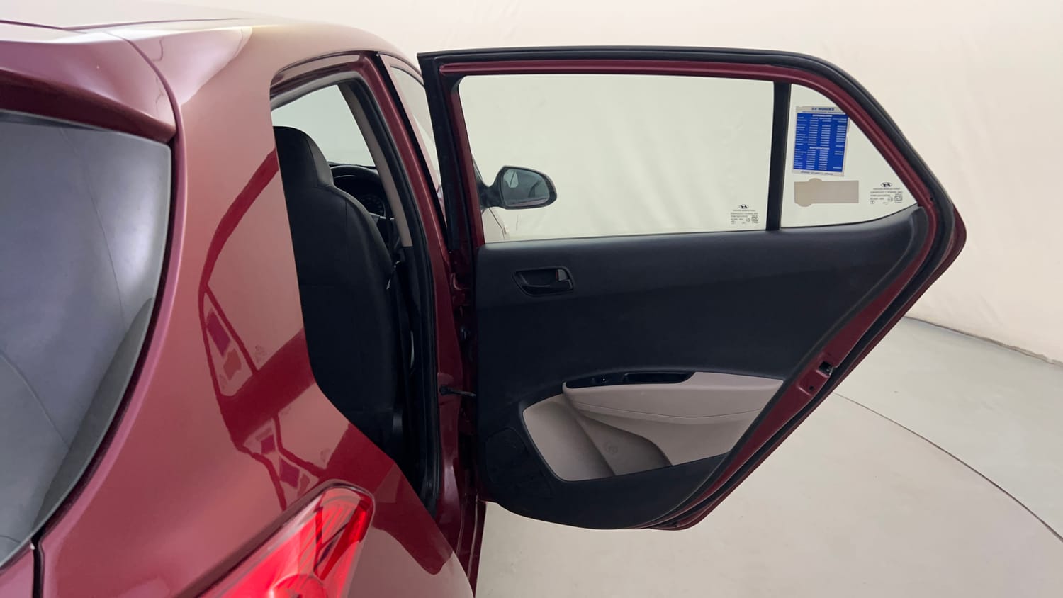 Used 2017 Hyundai Grand i10 Magna AT 1.2 Kappa VTVT Petrol Automatic interior RIGHT REAR DOOR OPEN VIEW