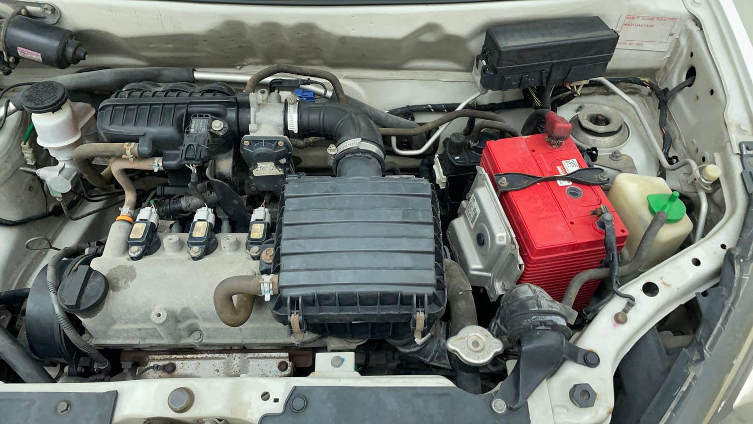 Used 2018 Maruti Suzuki Alto 800 LXi Petrol Manual engine ENGINE LEFT SIDE VIEW